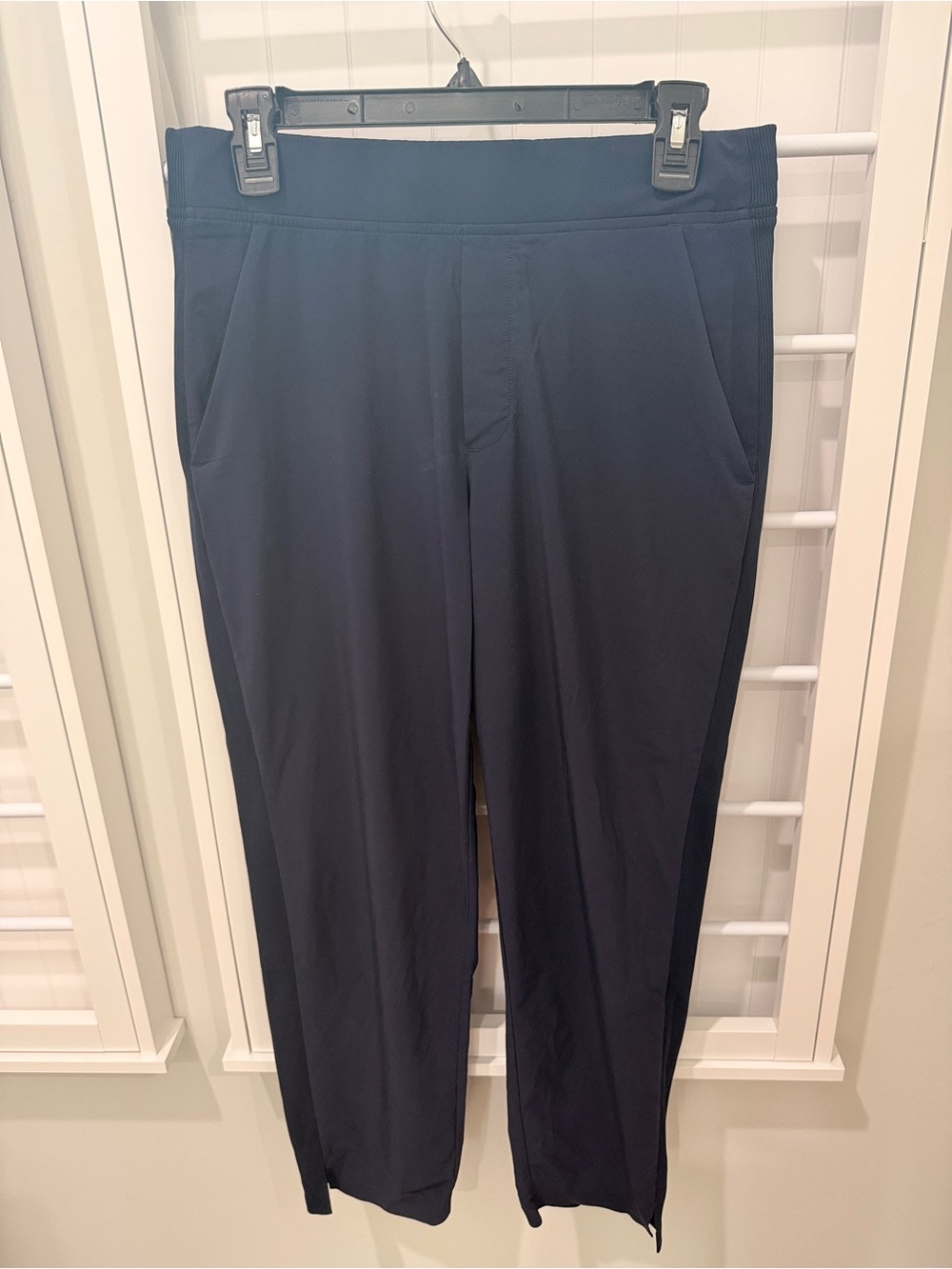 Athleta Brooklyn Mid Rise Ankle Navy Performance Pants